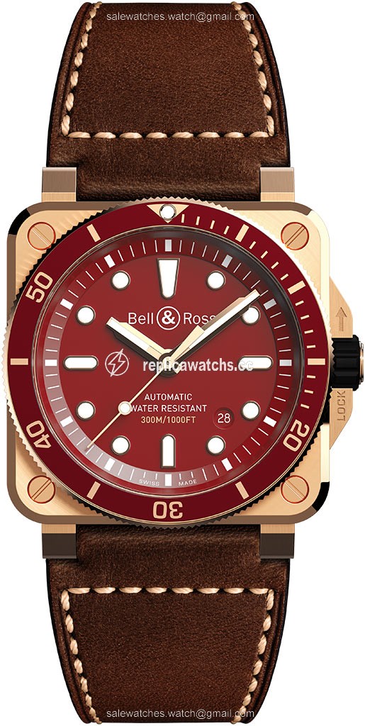 Replica BR0392-D-R-BR/SCA Diver Red Bronze Bell & Ross BR03-92 Diver 42mm Mens Watch Replica BR0392-D-R-BR/SCA Diver Red Bronze Bell & Ross BR03-92 Diver 42mm Mens Watch