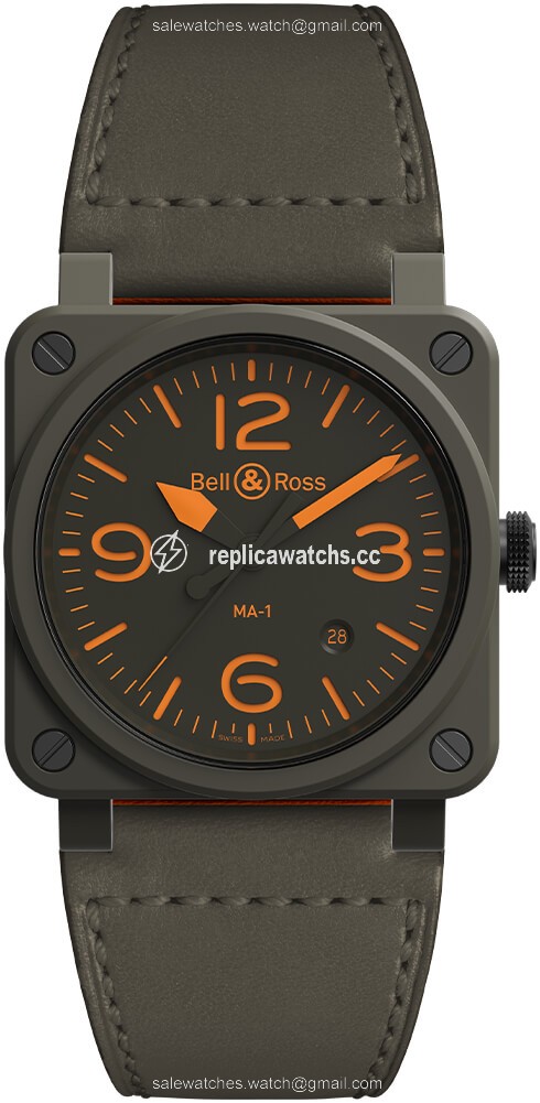 Replica BR0392-KAO-CE/SCA MA-1 Pilot Bell & Ross BR03-92 Automatic 42mm Mens Watch Replica BR0392-KAO-CE/SCA MA-1 Pilot Bell & Ross BR03-92 Automatic 42mm Mens Watch