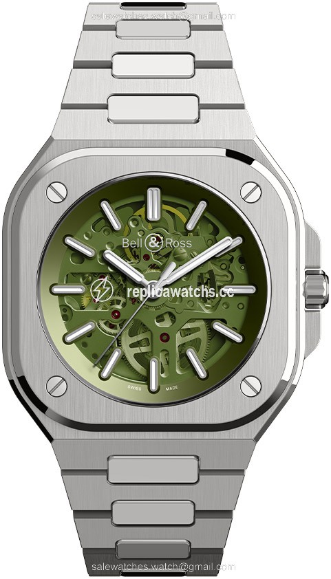 Replica BR05A-GN-SKST/SST Skeleton Green Bell & Ross BR 05 Automatic 40mm Mens Watch Replica BR05A-GN-SKST/SST Skeleton Green Bell & Ross BR 05 Automatic 40mm Mens Watch