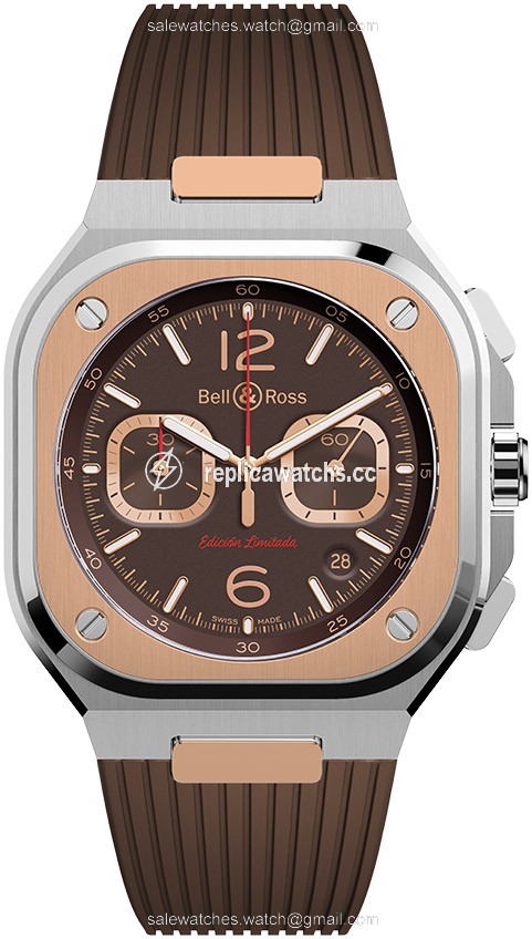 Replica BR05C-LDA/SRB Bell & Ross BR 05 Chronograph 42mm Mens Watch Replica BR05C-LDA/SRB Bell & Ross BR 05 Chronograph 42mm Mens Watch