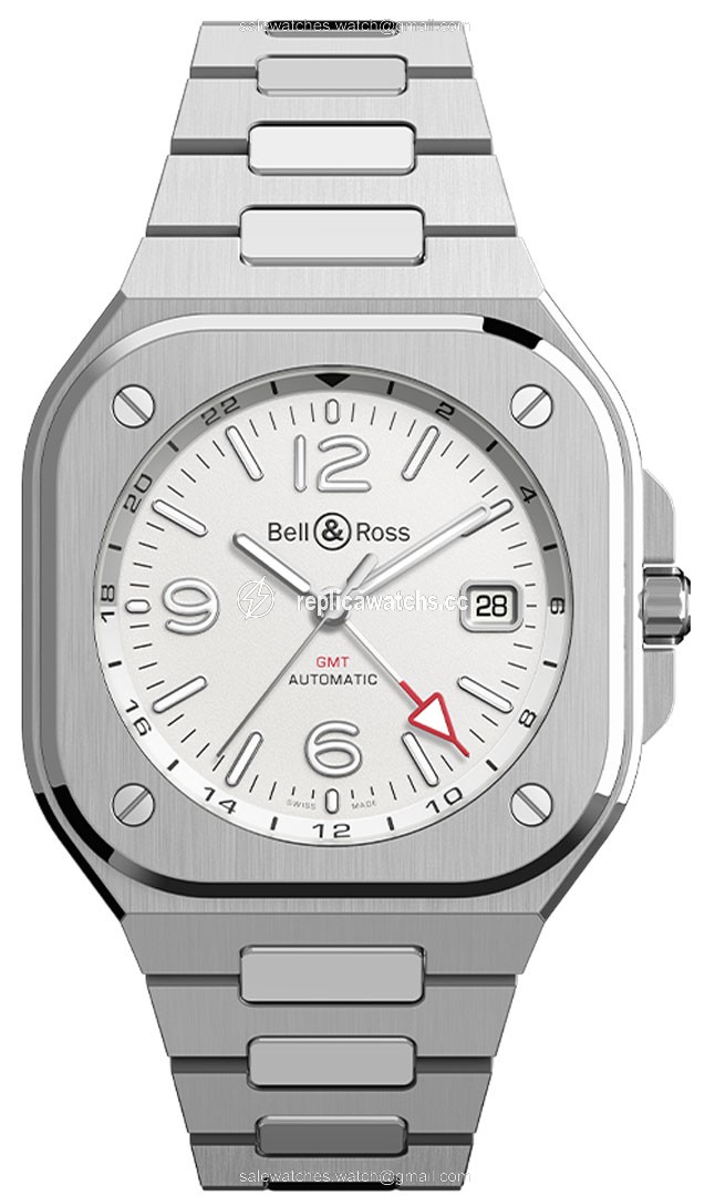 Replica BR05G-SI-ST/SST Bell & Ross BR 05 GMT 41mm Mens Watch Replica BR05G-SI-ST/SST Bell & Ross BR 05 GMT 41mm Mens Watch