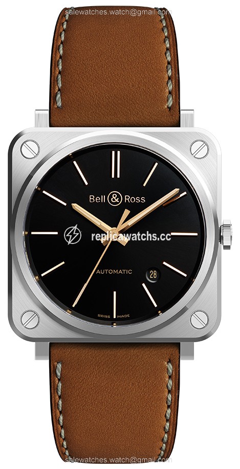 Replica BRS92-ST-G-HE/SCA Golden Heritage Bell & Ross BR S Automatic 39mm Midsize Watch Replica BRS92-ST-G-HE/SCA Golden Heritage Bell & Ross BR S Automatic 39mm Midsize Watch