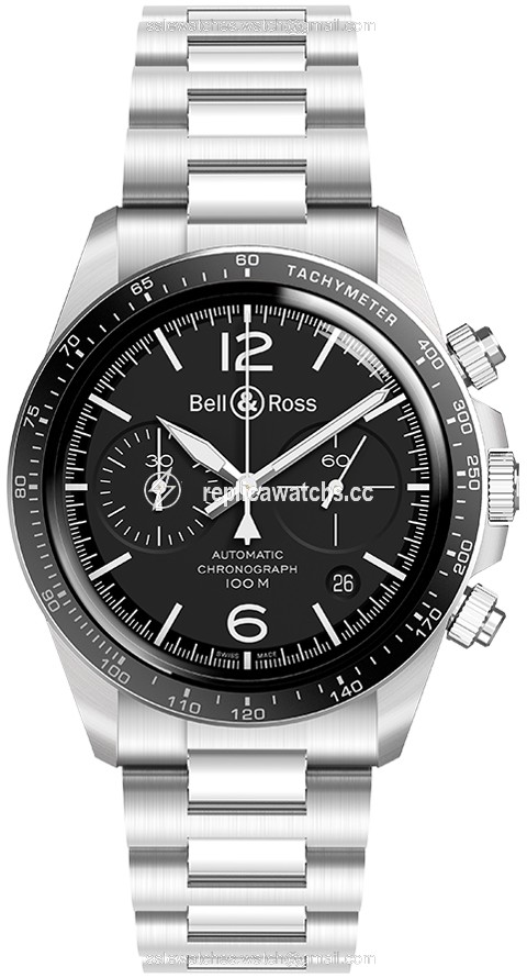 Replica BRV294-BL-ST/SST Black Steel Bell & Ross BR V2-94 Mens Watch Replica BRV294-BL-ST/SST Black Steel Bell & Ross BR V2-94 Mens Watch