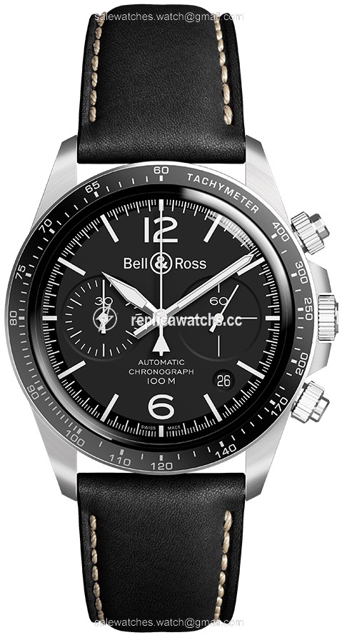 Replica BRV294-BL-ST/SCA Black Steel Bell & Ross BR V2-94 Mens Watch Replica BRV294-BL-ST/SCA Black Steel Bell & Ross BR V2-94 Mens Watch