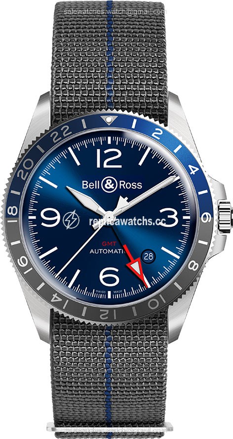 Replica BRV293-BLU-ST/SF Bell & Ross BR V2-93 GMT Mens Watch Replica BRV293-BLU-ST/SF Bell & Ross BR V2-93 GMT Mens Watch
