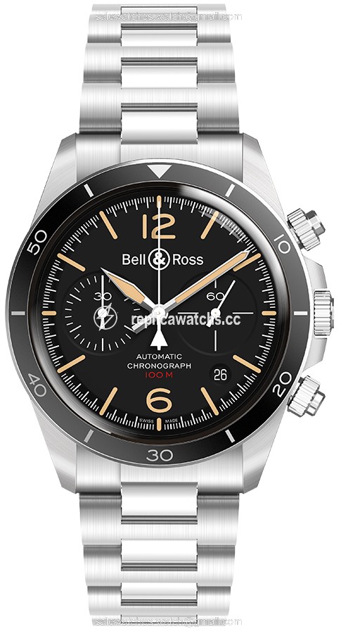 Replica BRV294-HER-ST/SST Heritage Bell & Ross BR V2-94 Mens Watch Replica BRV294-HER-ST/SST Heritage Bell & Ross BR V2-94 Mens Watch