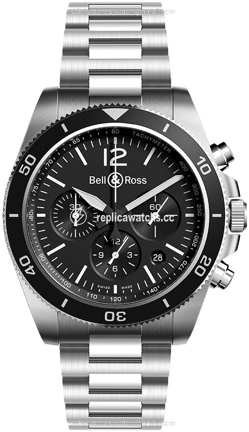 Replica BRV394-BL-ST/SST Black Steel Bell & Ross BR V3-94 Mens Watch Replica BRV394-BL-ST/SST Black Steel Bell & Ross BR V3-94 Mens Watch
