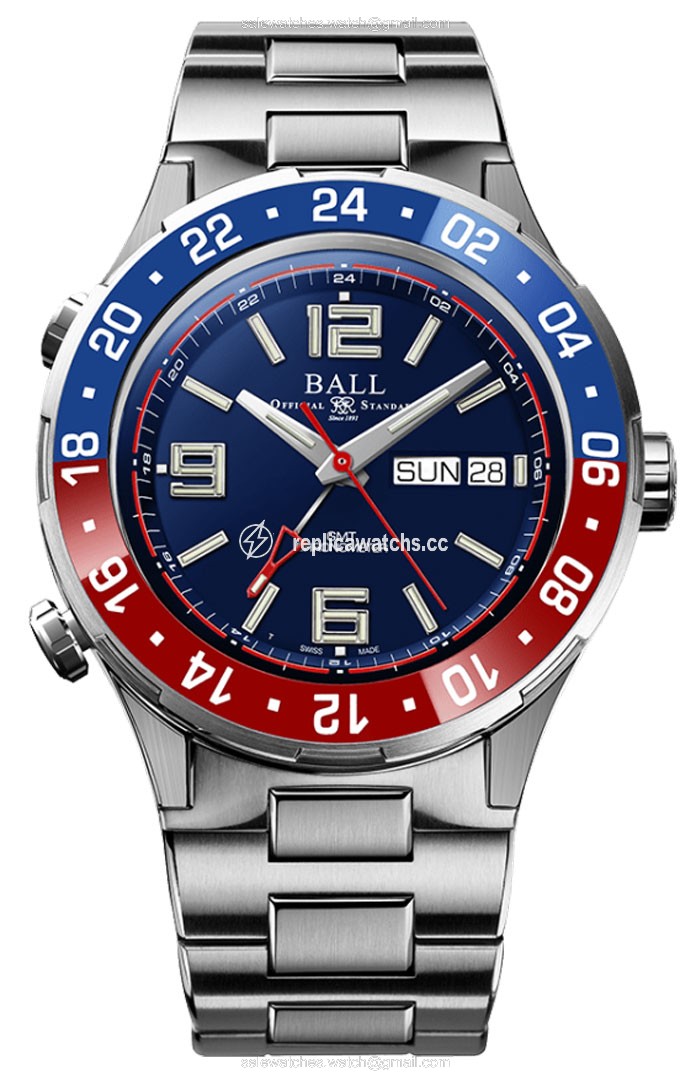 Replica DG3030B-S4C-BE Ball Watch Roadmaster Marine GMT 40mm Mens Watch Replica DG3030B-S4C-BE Ball Watch Roadmaster Marine GMT 40mm Mens Watch