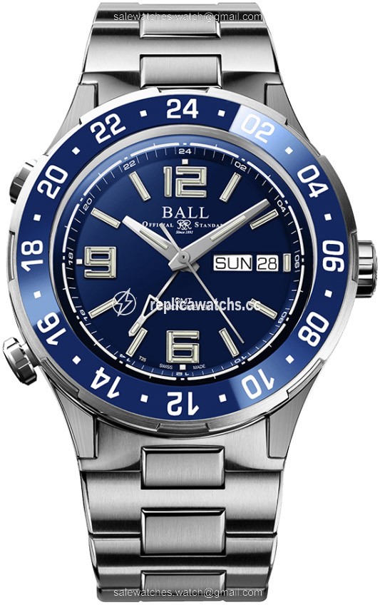 Replica DG3030B-S6CJ-BE Ball Watch Roadmaster Marine GMT 40mm Mens Watch Replica DG3030B-S6CJ-BE Ball Watch Roadmaster Marine GMT 40mm Mens Watch