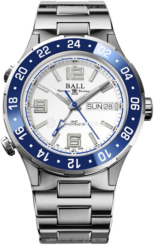 Replica DG3030B-S6CJ-WH Ball Watch Roadmaster Marine GMT 40mm Mens Watch Replica DG3030B-S6CJ-WH Ball Watch Roadmaster Marine GMT 40mm Mens Watch