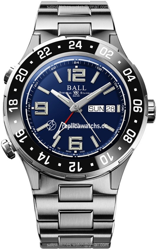 Replica DG3030B-S7CJ-BE Ball Watch Roadmaster Marine GMT 40mm Mens Watch Replica DG3030B-S7CJ-BE Ball Watch Roadmaster Marine GMT 40mm Mens Watch