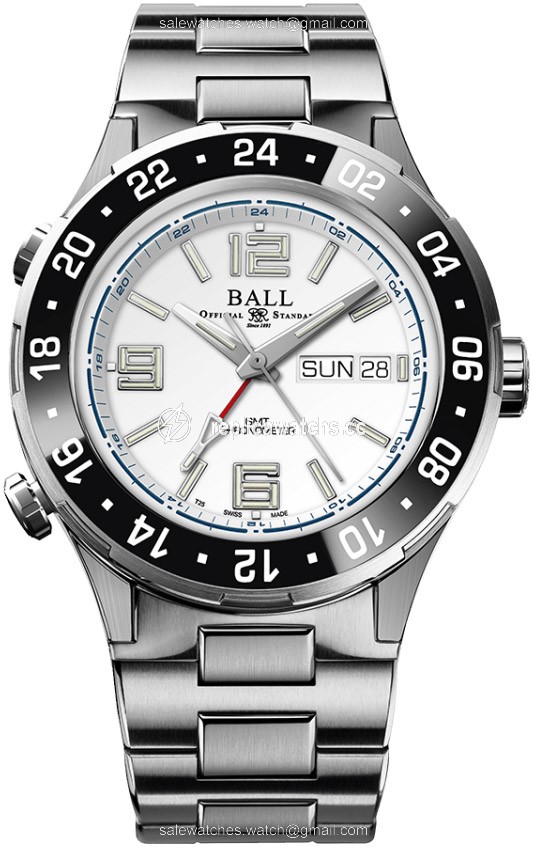 Replica DG3030B-S7CJ-WH Ball Watch Roadmaster Marine GMT 40mm Mens Watch Replica DG3030B-S7CJ-WH Ball Watch Roadmaster Marine GMT 40mm Mens Watch