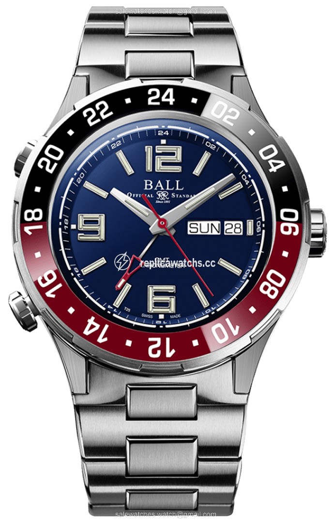 Replica DG3030B-S8CJ-BE Ball Watch Roadmaster Marine GMT 40mm Mens Watch Replica DG3030B-S8CJ-BE Ball Watch Roadmaster Marine GMT 40mm Mens Watch