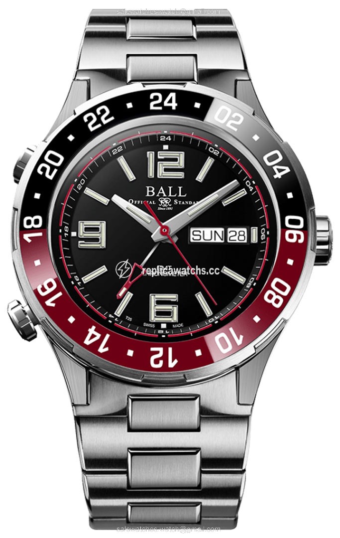 Replica DG3030B-S8CJ-BK Ball Watch Roadmaster Marine GMT 40mm Mens Watch Replica DG3030B-S8CJ-BK Ball Watch Roadmaster Marine GMT 40mm Mens Watch