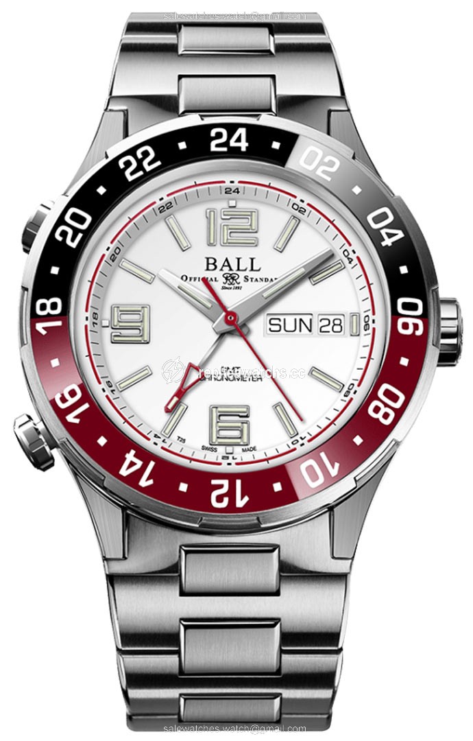 Replica DG3030B-S8CJ-WH Ball Watch Roadmaster Marine GMT 40mm Mens Watch Replica DG3030B-S8CJ-WH Ball Watch Roadmaster Marine GMT 40mm Mens Watch