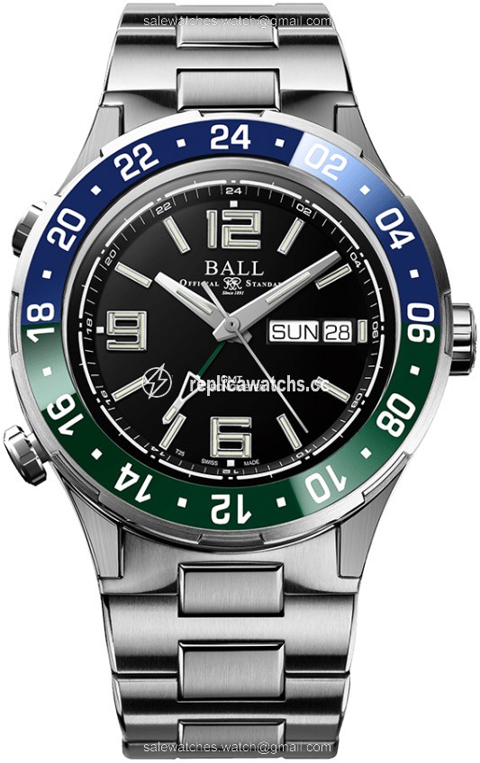 Replica DG3030B-S9CJ-BK Ball Watch Roadmaster Marine GMT 40mm Mens Watch Replica DG3030B-S9CJ-BK Ball Watch Roadmaster Marine GMT 40mm Mens Watch