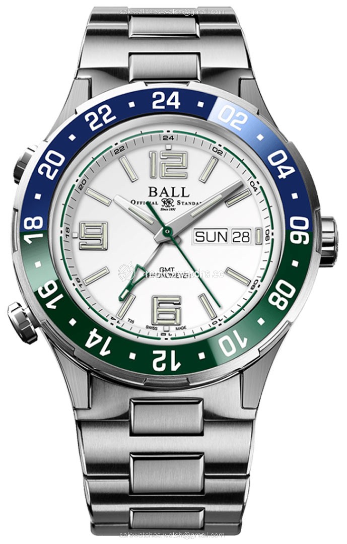 Replica DG3030B-S9CJ-WH Ball Watch Roadmaster Marine GMT 40mm Mens Watch Replica DG3030B-S9CJ-WH Ball Watch Roadmaster Marine GMT 40mm Mens Watch