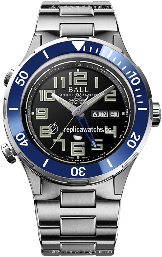 Replica DG3036B-S4C-BK Ball Watch Roadmaster Vanguard II 40mm Mens Watch Replica DG3036B-S4C-BK Ball Watch Roadmaster Vanguard II 40mm Mens Watch