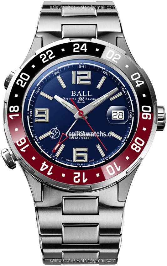 Replica DG3038A-S1C-BE Ball Watch Roadmaster Pilot GMT 40mm Mens Watch Replica DG3038A-S1C-BE Ball Watch Roadmaster Pilot GMT 40mm Mens Watch
