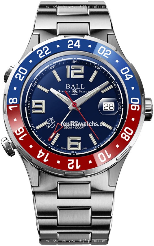 Replica DG3038A-S2C-BE Ball Watch Roadmaster Pilot GMT 40mm Mens Watch Replica DG3038A-S2C-BE Ball Watch Roadmaster Pilot GMT 40mm Mens Watch