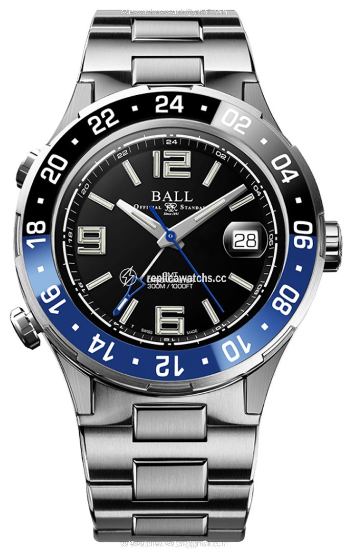 Replica DG3038A-S4C-BK Ball Watch Roadmaster Pilot GMT 40mm Mens Watch Replica DG3038A-S4C-BK Ball Watch Roadmaster Pilot GMT 40mm Mens Watch