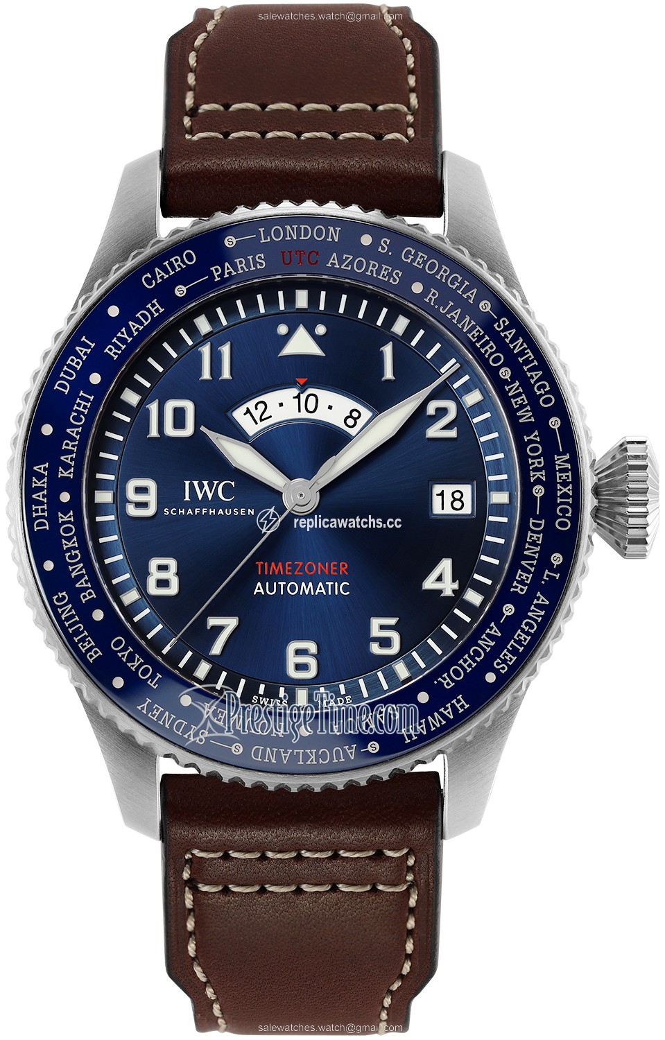 Replica iw395503 Le Petit Prince IWC Pilot's Watch Timezoner Mens Watch Replica iw395503 Le Petit Prince IWC Pilot's Watch Timezoner Mens Watch