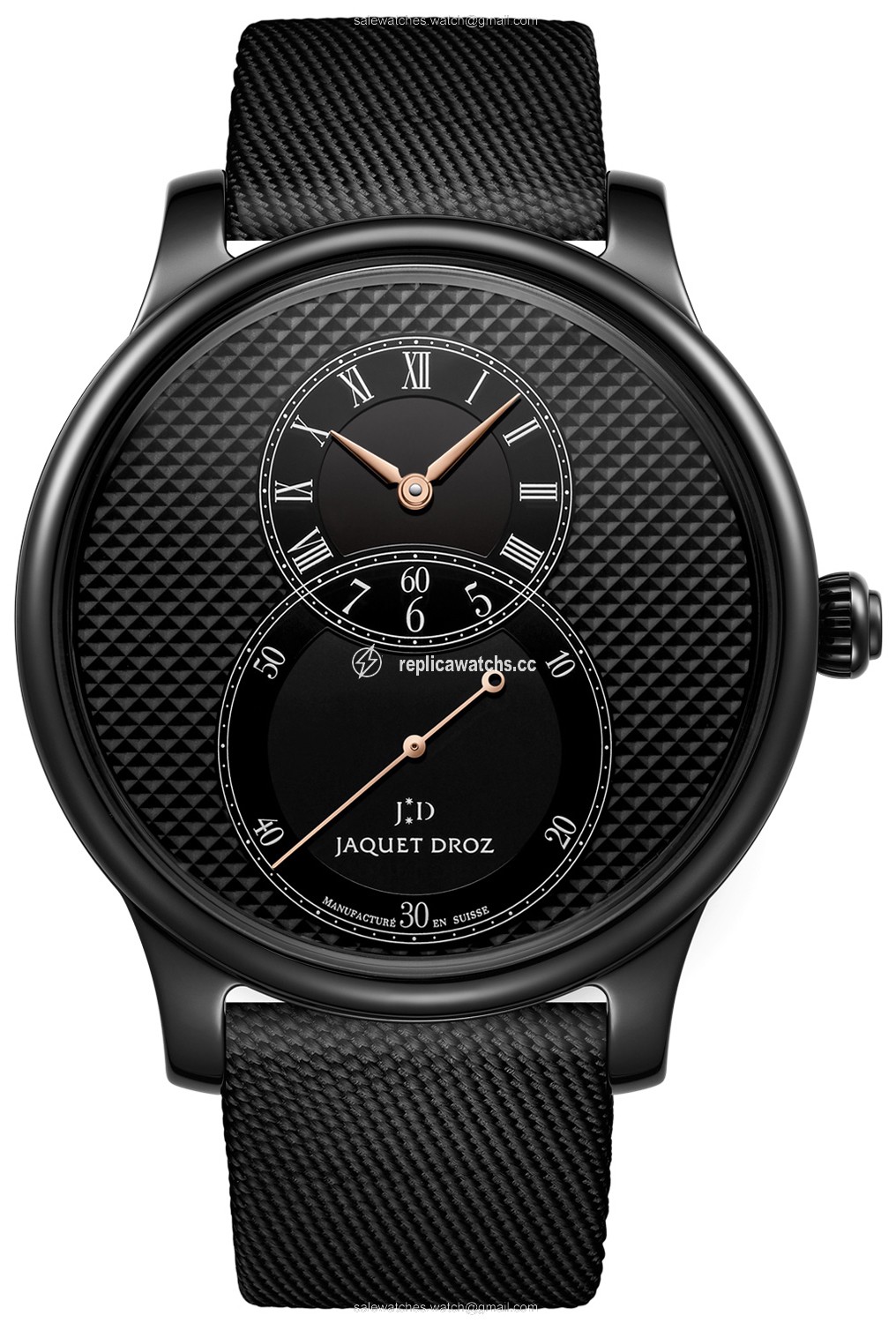 Replica j003035540 Clous de Paris Jaquet Droz Grande Seconde Ceramic 44mm Mens Watch Replica j003035540 Clous de Paris Jaquet Droz Grande Seconde Ceramic 44mm Mens Watch