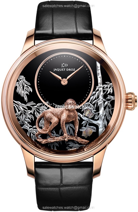 Replica j005023281 MONKEY Jaquet Droz Les Ateliers d'Art Petite Heure Minute Relief Mens Watch Replica j005023281 MONKEY Jaquet Droz Les Ateliers d'Art Petite Heure Minute Relief Mens Watch