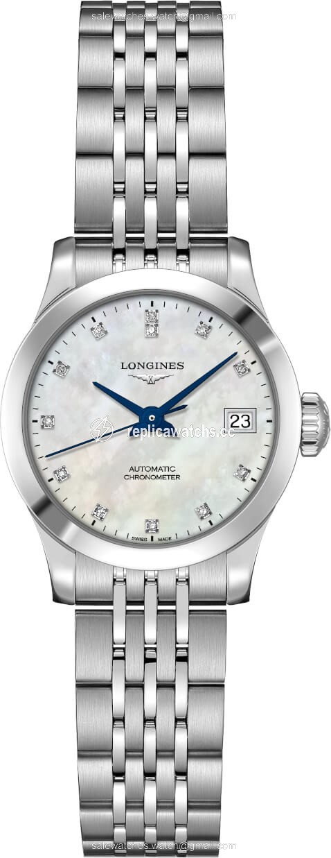 Replica L2.320.4.87.6 L23204876 Longines Record 26mm Ladies Watch Replica L2.320.4.87.6 L23204876 Longines Record 26mm Ladies Watch