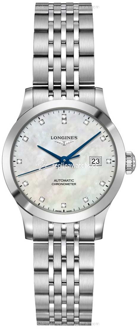 Replica L2.321.4.87.6 L23214876 Longines Record 30mm Ladies Watch Replica L2.321.4.87.6 L23214876 Longines Record 30mm Ladies Watch