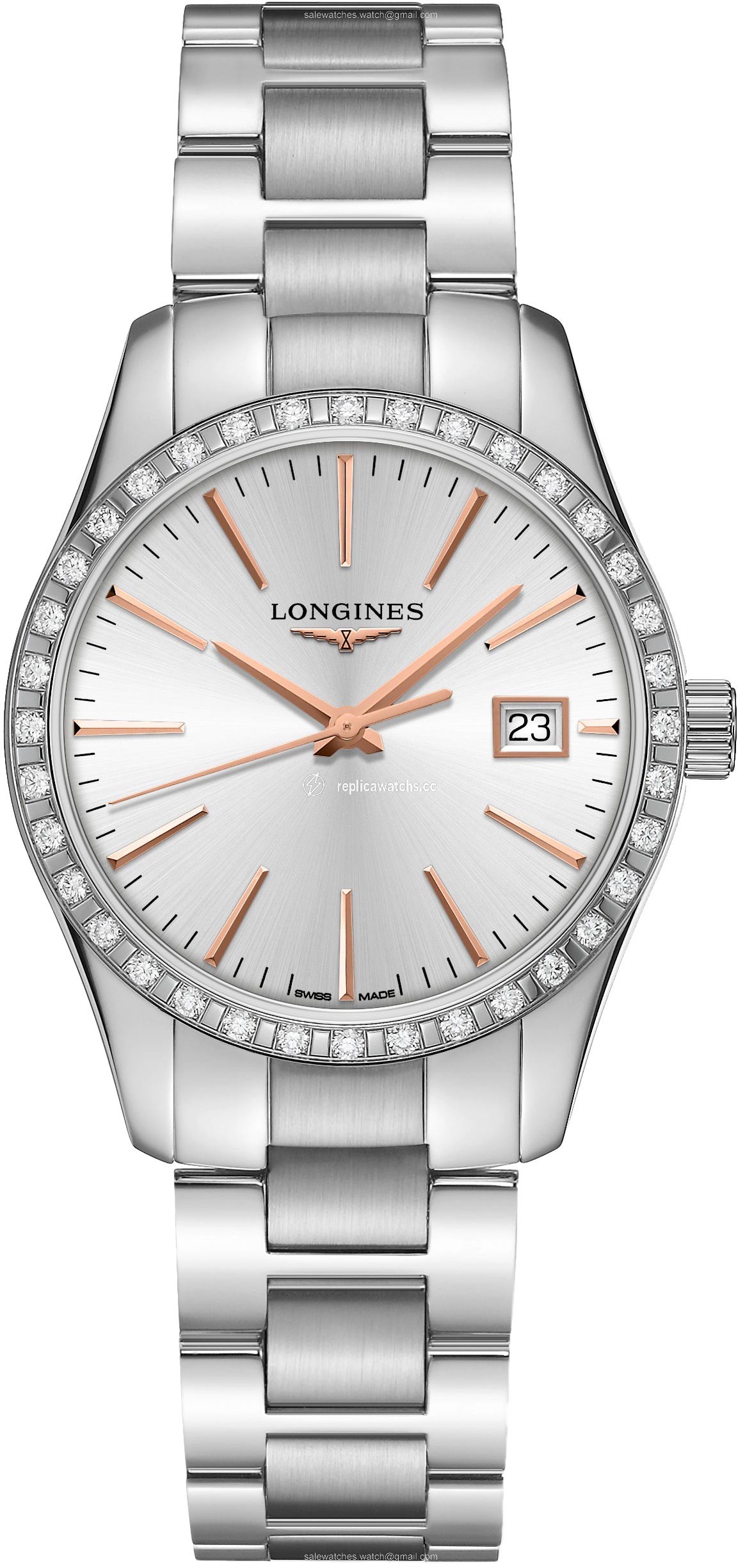 Replica L2.386.0.72.6 L23860726 Longines Conquest Classic Quartz 34mm Ladies Watch Replica L2.386.0.72.6 L23860726 Longines Conquest Classic Quartz 34mm Ladies Watch