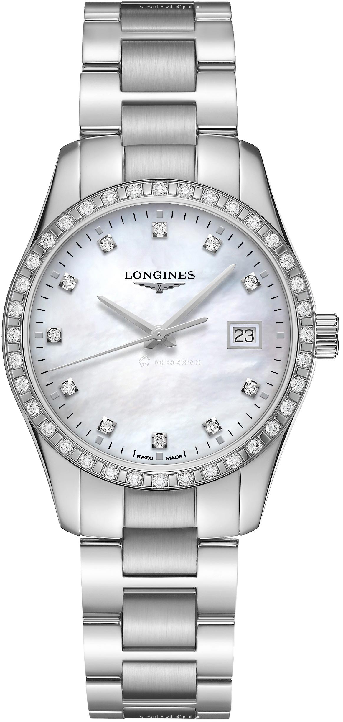 Replica L2.386.0.87.6 L23860876 Longines Conquest Classic Quartz 34mm Ladies Watch Replica L2.386.0.87.6 L23860876 Longines Conquest Classic Quartz 34mm Ladies Watch