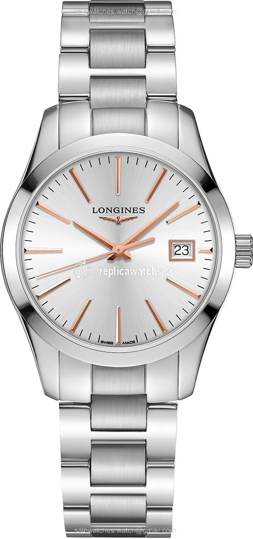 Replica L2.386.4.72.6 L23864726 Longines Conquest Classic Quartz 34mm Ladies Watch Replica L2.386.4.72.6 L23864726 Longines Conquest Classic Quartz 34mm Ladies Watch