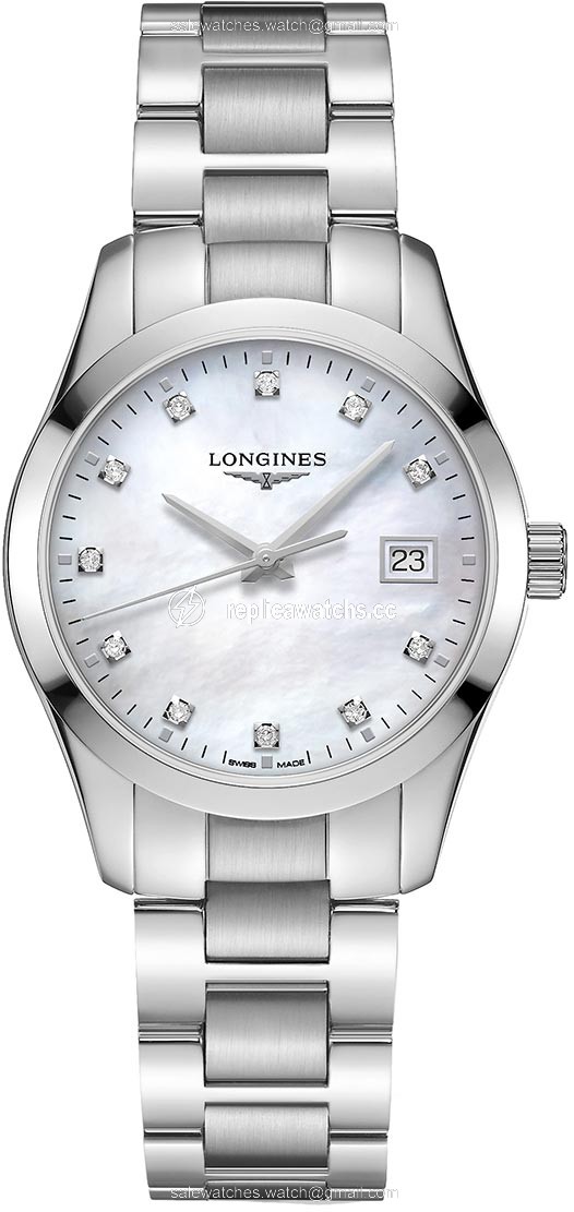 Replica L2.386.4.87.6 L23864876 Longines Conquest Classic Quartz 34mm Ladies Watch Replica L2.386.4.87.6 L23864876 Longines Conquest Classic Quartz 34mm Ladies Watch