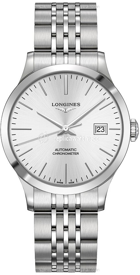 Replica L2.820.4.72.6 L28204726 Longines Record 38.5mm Midsize Watch Replica L2.820.4.72.6 L28204726 Longines Record 38.5mm Midsize Watch