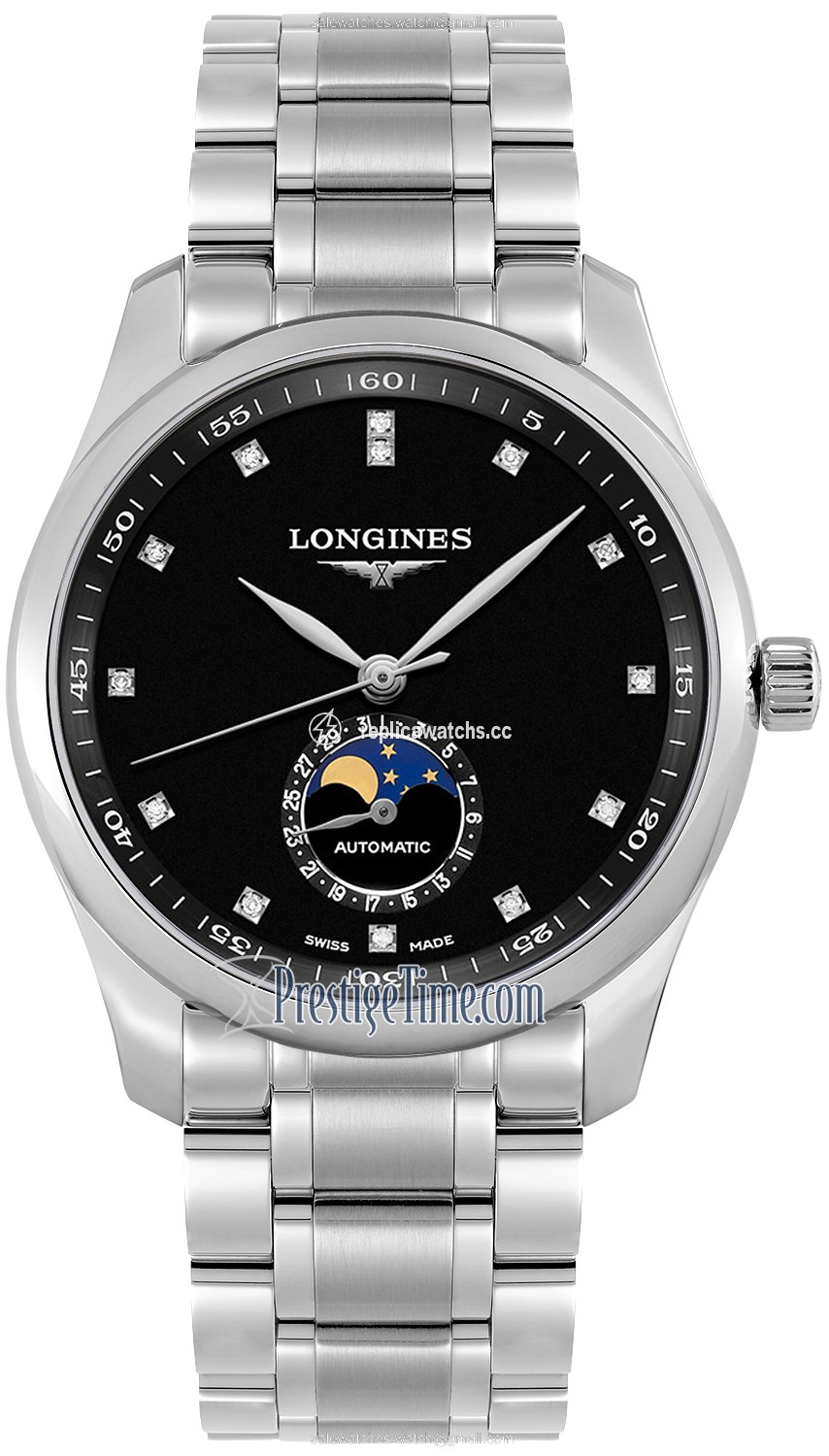 Replica L2.909.4.57.6 L29094576 Longines Master Moonphase Automatic 40mm Mens Watch Replica L2.909.4.57.6 L29094576 Longines Master Moonphase Automatic 40mm Mens Watch