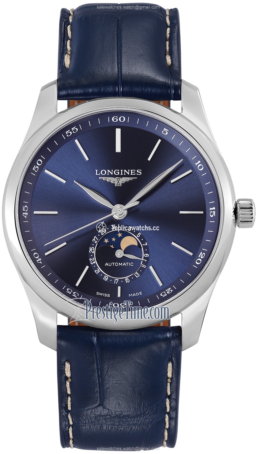 Replica L2.909.4.92.0 L29094920 Longines Master Moonphase Automatic 40mm Mens Watch Replica L2.909.4.92.0 L29094920 Longines Master Moonphase Automatic 40mm Mens Watch