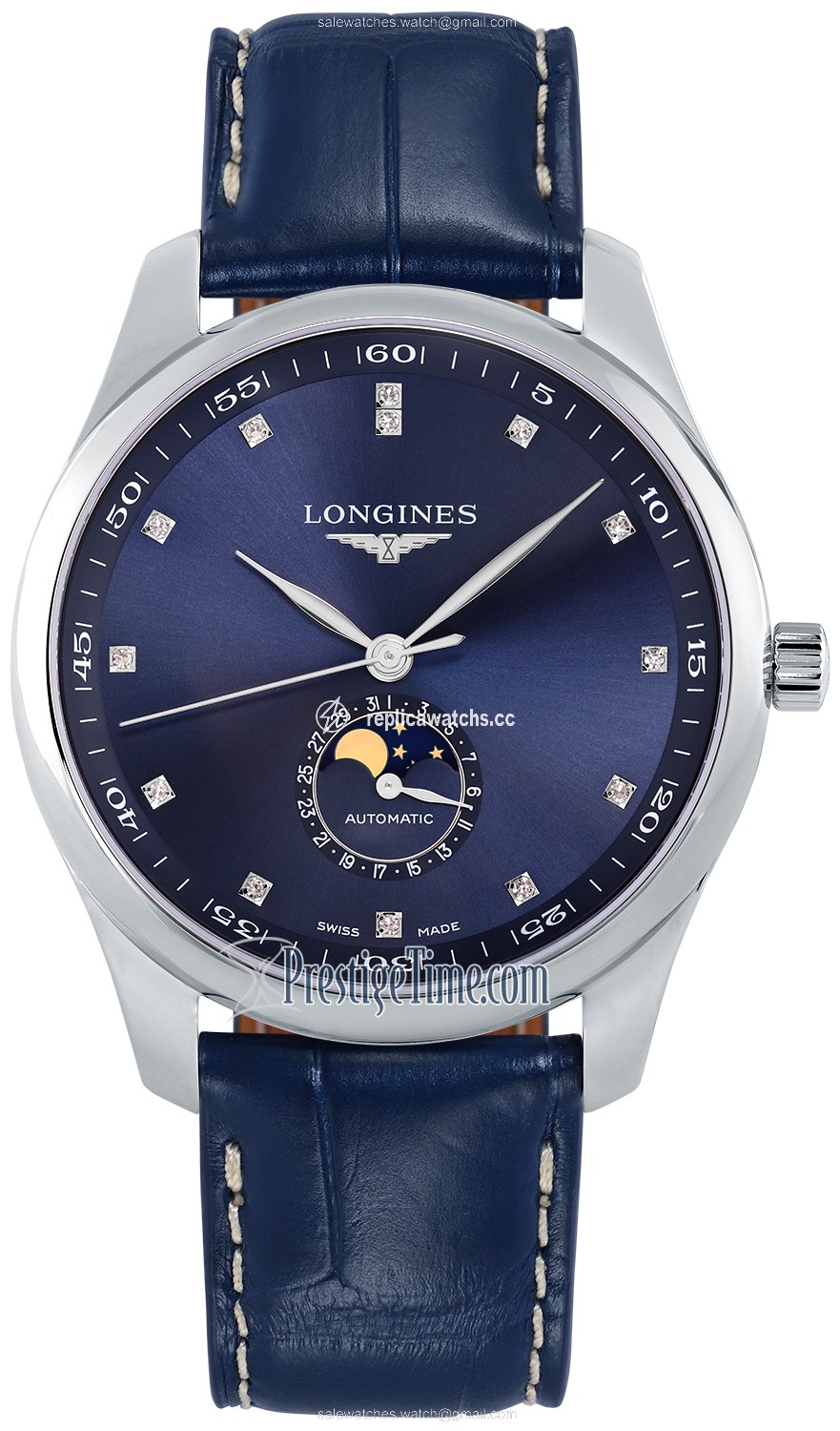 Replica L2.919.4.97.0 L29194970 Longines Master Moonphase Automatic 42mm Mens Watch Replica L2.919.4.97.0 L29194970 Longines Master Moonphase Automatic 42mm Mens Watch