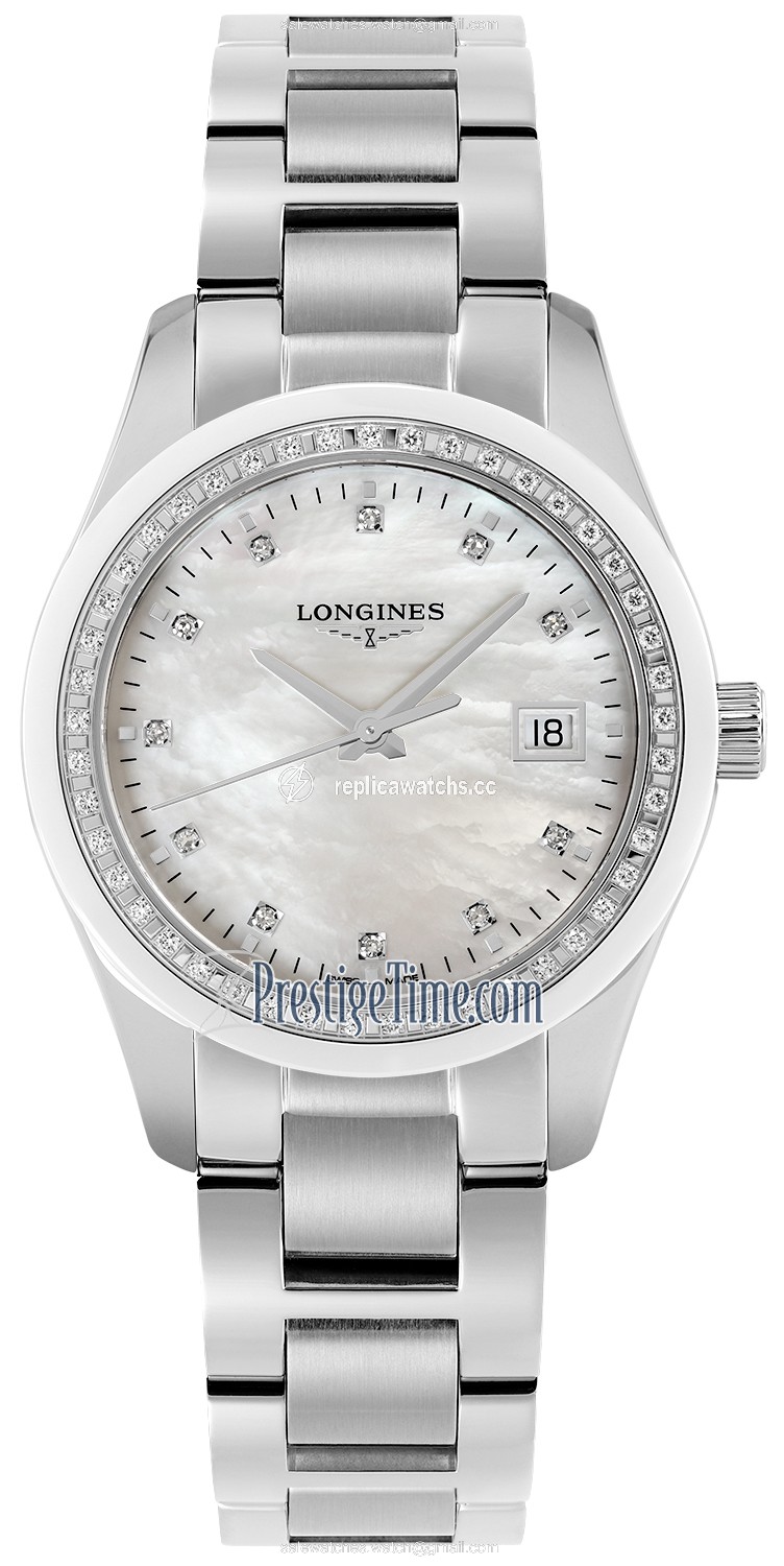 Replica L2.387.0.87.6 L23870876 Longines Conquest Classic Quartz 36mm Ladies Watch Replica L2.387.0.87.6 L23870876 Longines Conquest Classic Quartz 36mm Ladies Watch