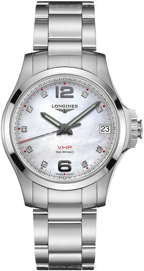Replica L3.316.4.87.6 L33164876 Longines Conquest V.H.P. 36mm Ladies Watch Replica L3.316.4.87.6 L33164876 Longines Conquest V.H.P. 36mm Ladies Watch