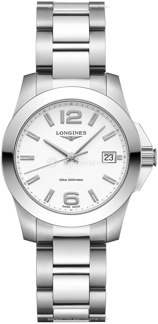 Replica L3.377.4.16.6 L33774166 Longines Conquest Quartz 34mm Ladies Watch Replica L3.377.4.16.6 L33774166 Longines Conquest Quartz 34mm Ladies Watch