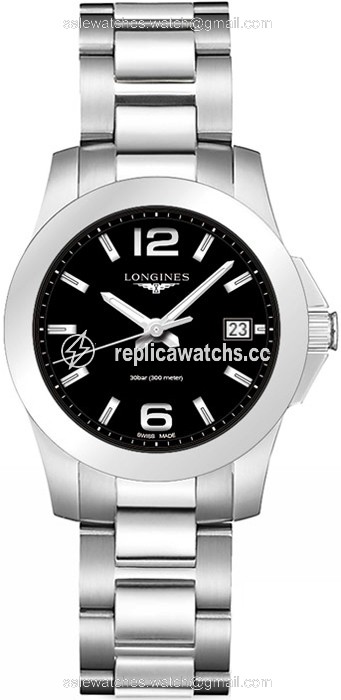 Replica L3.377.4.58.6 Longines Conquest Quartz 34mm Ladies Watch Replica L3.377.4.58.6 Longines Conquest Quartz 34mm Ladies Watch