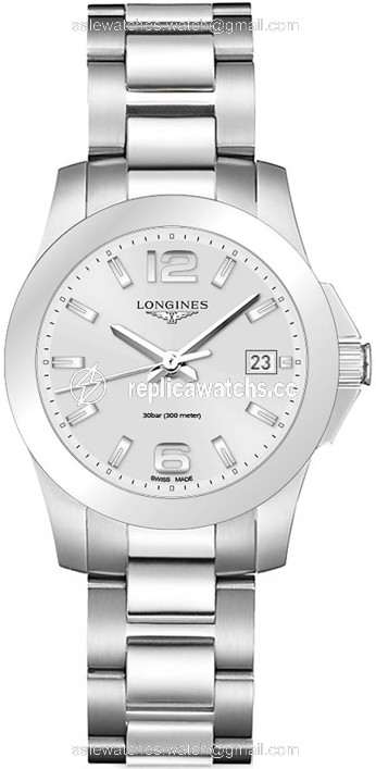 Replica L3.377.4.76.6 Longines Conquest Quartz 34mm Ladies Watch Replica L3.377.4.76.6 Longines Conquest Quartz 34mm Ladies Watch