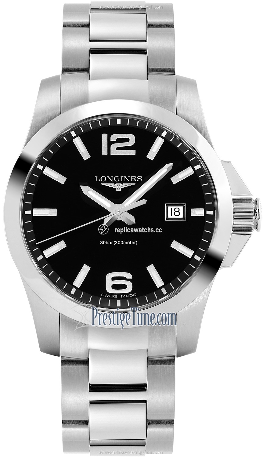 Replica L3.759.4.58.6 L37594586 Longines Conquest Quartz 41mm Mens Watch Replica L3.759.4.58.6 L37594586 Longines Conquest Quartz 41mm Mens Watch
