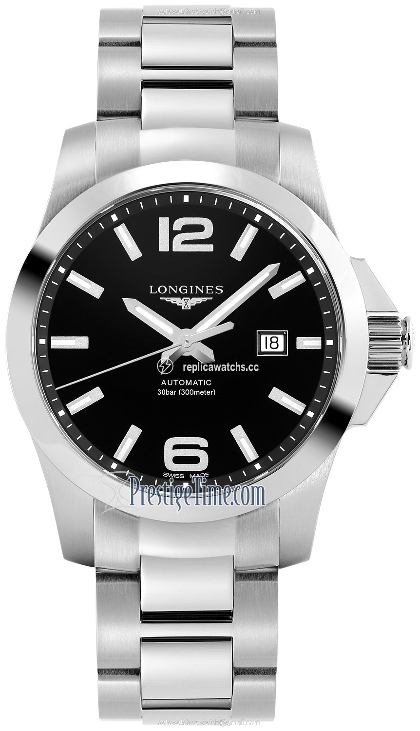 Replica L3.778.4.58.6 L37784586 Longines Conquest Automatic 43mm Mens Watch Replica L3.778.4.58.6 L37784586 Longines Conquest Automatic 43mm Mens Watch
