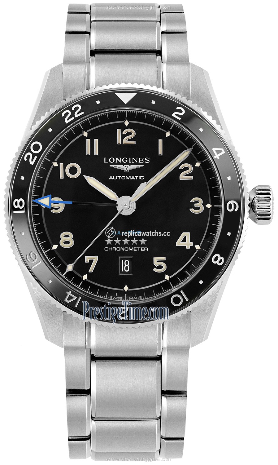 Replica L3.812.4.53.6 L38124536 Longines Spirit Zulu Time 42mm Mens Watch Replica L3.812.4.53.6 L38124536 Longines Spirit Zulu Time 42mm Mens Watch