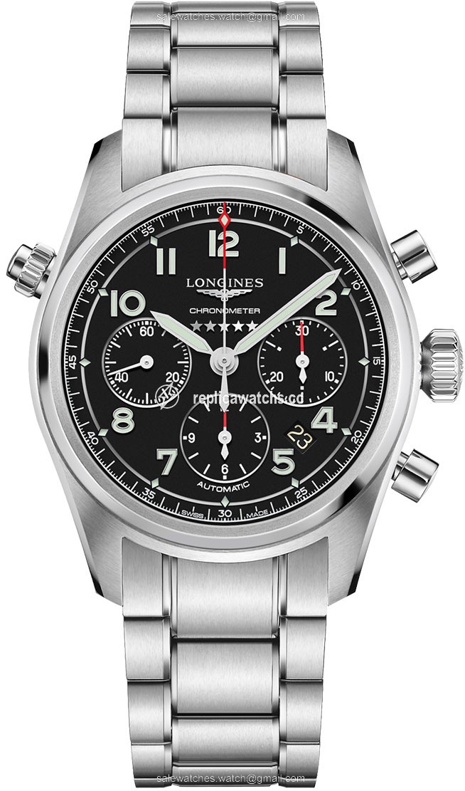 Replica L3.820.4.53.6 L38204536 Longines Spirit Automatic Chronograph 42mm Mens Watch Replica L3.820.4.53.6 L38204536 Longines Spirit Automatic Chronograph 42mm Mens Watch
