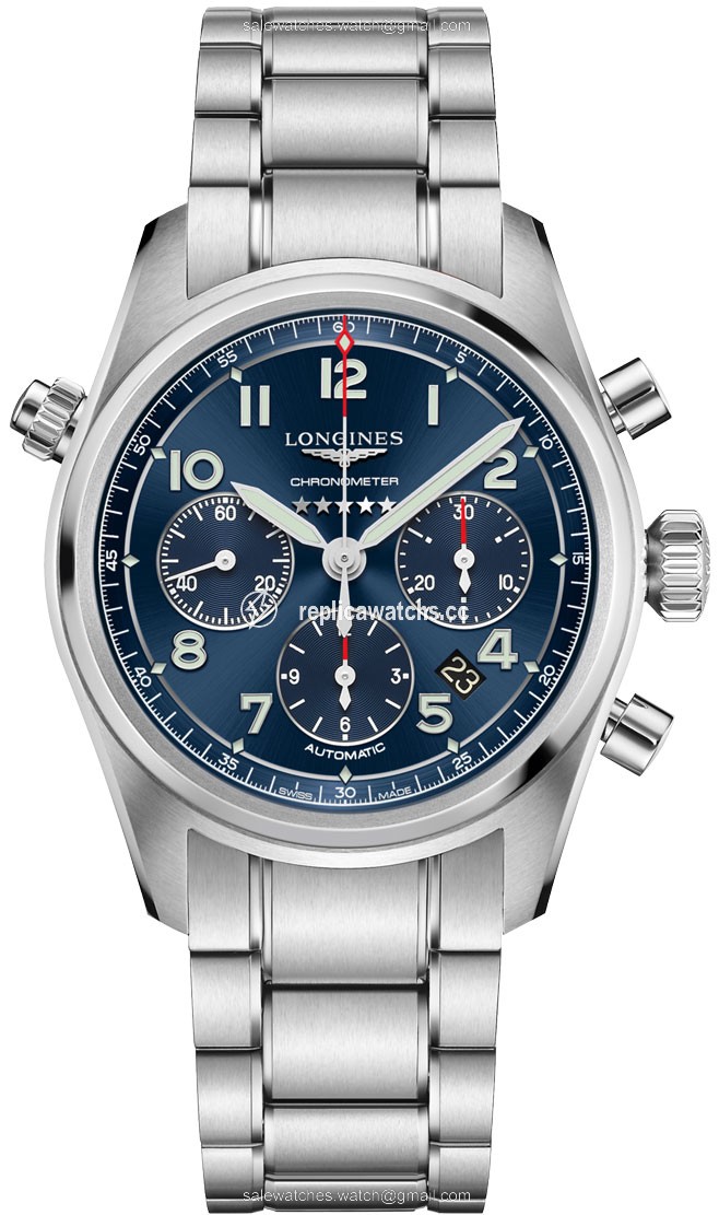 Replica L3.820.4.93.6 L38204936 Longines Spirit Automatic Chronograph 42mm Mens Watch Replica L3.820.4.93.6 L38204936 Longines Spirit Automatic Chronograph 42mm Mens Watch