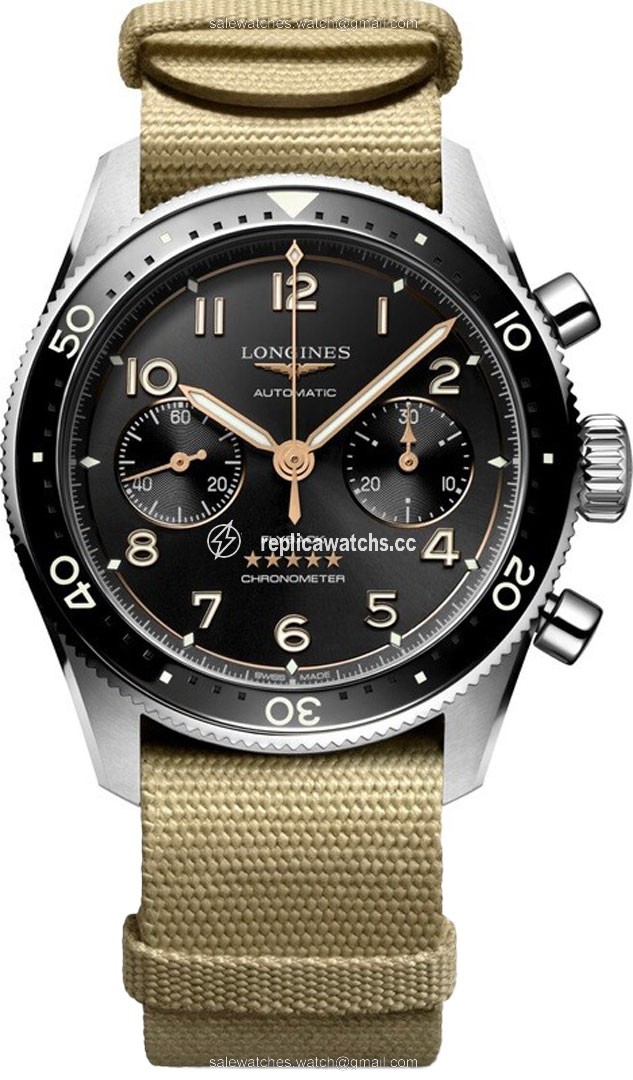 Replica L3.821.4.53.9 L38214539 Longines Spirit Flyback Chronograph 42mm Mens Watch Replica L3.821.4.53.9 L38214539 Longines Spirit Flyback Chronograph 42mm Mens Watch