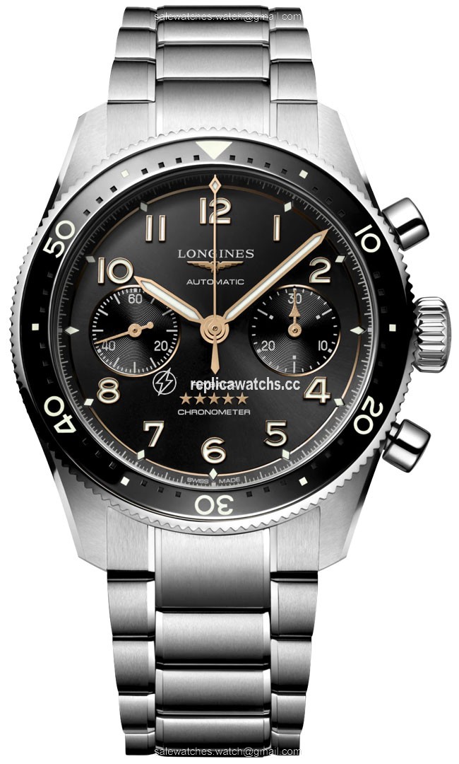Replica L3.821.4.53.6 L38214536 Longines Spirit Flyback Chronograph 42mm Mens Watch Replica L3.821.4.53.6 L38214536 Longines Spirit Flyback Chronograph 42mm Mens Watch